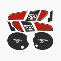 Kit autocollants Yamaha 500 XT 1976 full