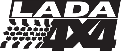 Logo 4x4 Lada - Stickers 4x4 Logo Racers