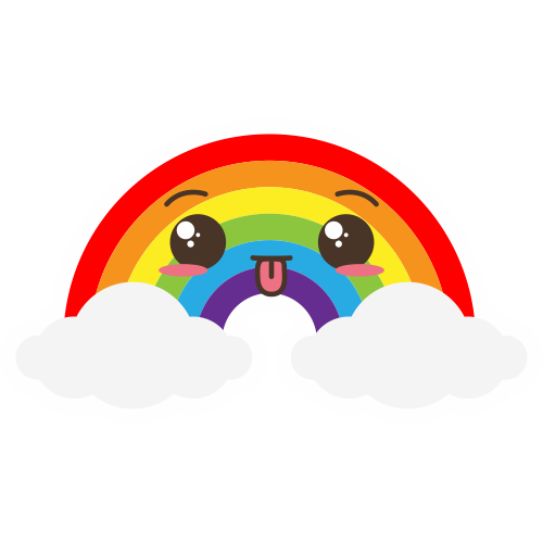 Sticker Arc en Ciel Gay MPA Déco