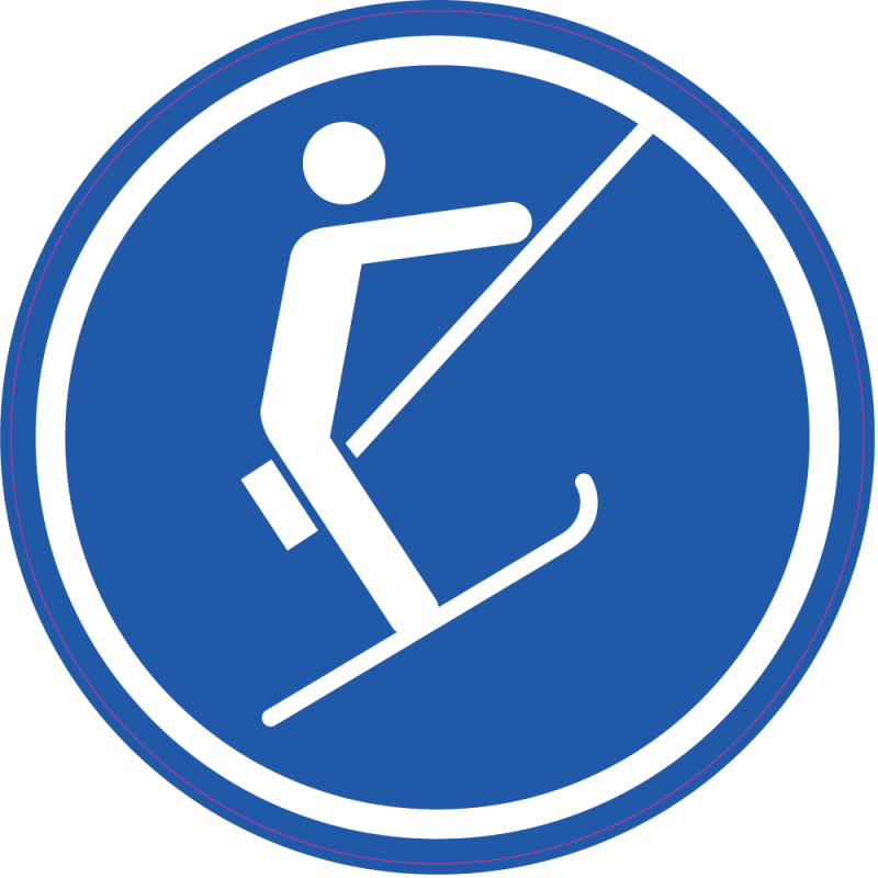 Panneau Obligation Tirefesses debout MPA Déco