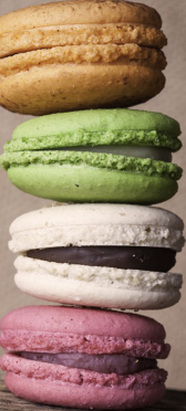 Sticker Porte Macarons 1 - Sticker Porte