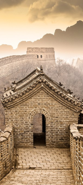 Sticker Porte Grande Muraille De Chine - Sticker Porte