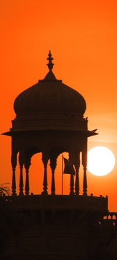 Sticker Porte Inde Jaisalmer - Sticker Porte