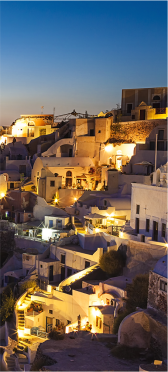 Sticker Porte Paysage En Grece 1 - Sticker Porte