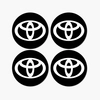 Stickers Jantes Toyota Blanc Stickers Jantes Toyota Blanc