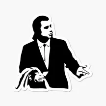 Unmanigel Sticker Sticker Pulp Fiction 2 | MPA Déco