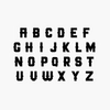 Planche Sticker Lettres N°4 Planche Sticker Lettres N°4