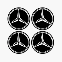Stickers Jantes Mercedes Blanc