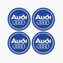 Stickers Jantes Audi Bleu