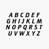 Planche Sticker Lettres N°3 Planche Sticker Lettres N°3