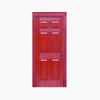 Sticker Porte Rouge Sticker Porte Rouge