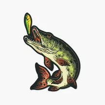 Sticker Pêche Poisson Fishing 2 - ref.d20139 | MPA Déco Sticker Pêche Poisson Fishing 2 - ref.d20139 | MPA Déco