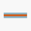 Bande décorative adhésive gulf deux lignes (15 cm) Bande décorative adhésive gulf deux lignes (15 cm)