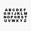 Planche Sticker Lettres N°1 Planche Sticker Lettres N°1