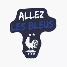 T-shirt personnalisé équipe de france - allez les bleus T-shirt personnalisé équipe de france - allez les bleus