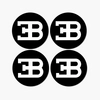 Stickers Jantes Bugatti Stickers Jantes Bugatti