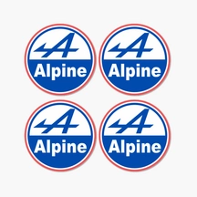 Stickers Jantes Alpine Vintage
