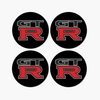 Stickers Jantes Nissan GTR Noir Stickers Jantes Nissan GTR Noir