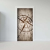 Sticker Porte Boussole Vintage Sticker Porte Boussole Vintage