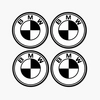 Stickers Jantes BMW Blanc Stickers Jantes BMW Blanc