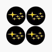 Stickers Jantes Subaru noir