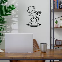 Sticker Mural Cuisine & Salle à Manger HGDESIGN - Motif Cuisine Élégant, Décor Amovible Facile à Poser, PVC Qualité Premium