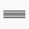Bande décorative adhésive Martini Racing tricolore noir et blanc (50 cm) Bande décorative adhésive Martini Racing tricolore noir et blanc (50 cm)