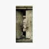 Sticker Frigo En Bois Entrouverte Sticker Frigo En Bois Entrouverte