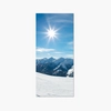 Sticker Porte Montagne Neige Sticker Porte Montagne Neige