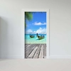 Sticker Porte Ile Paradisiaque 5 Sticker Porte Ile Paradisiaque 5