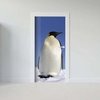 Sticker Porte Manchot Empereur Sticker Porte Manchot Empereur