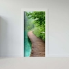 Sticker Porte Chemin En Foret 2 Sticker Porte Chemin En Foret 2