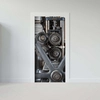 Sticker Porte Engrenages En Metal 1 Sticker Porte Engrenages En Metal 1