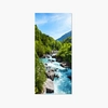 Sticker Porte Paysage Montagne Riviere Sticker Porte Paysage Montagne Riviere