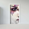Sticker Porte Peinture Visage Femme 3 Sticker Porte Peinture Visage Femme 3