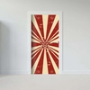 Sticker Porte Rayons De Soleil Rouges Sticker Porte Rayons De Soleil Rouges