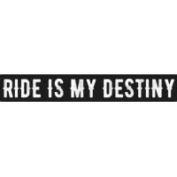 Sticker Moto Ride is my destiny