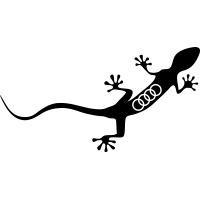 Sticker Audi Gecko Logo