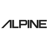 Sticker logo Alpine