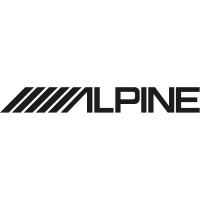 Sticker Logo Alpine