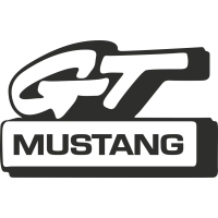 Sticker Mustang Gt 2
