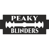 Sticker Peaky Blinders Tommy Shelby Rasoir | MPA Déco