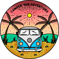 Sticker Van Life Camper