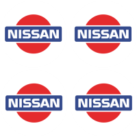 Stickers Jantes Nissan Blanc