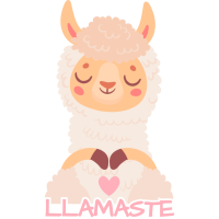 Sticker Llamaste
