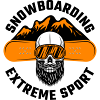 Sticker Déco Snowboard Extreme Sport