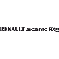 Sticker Renault Scenic Rx4