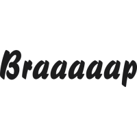 Sticker Moto Braaaap