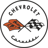 Autocollant Chevrolet Corvette