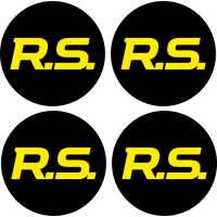 Stickers Jantes Renault RS Jaune